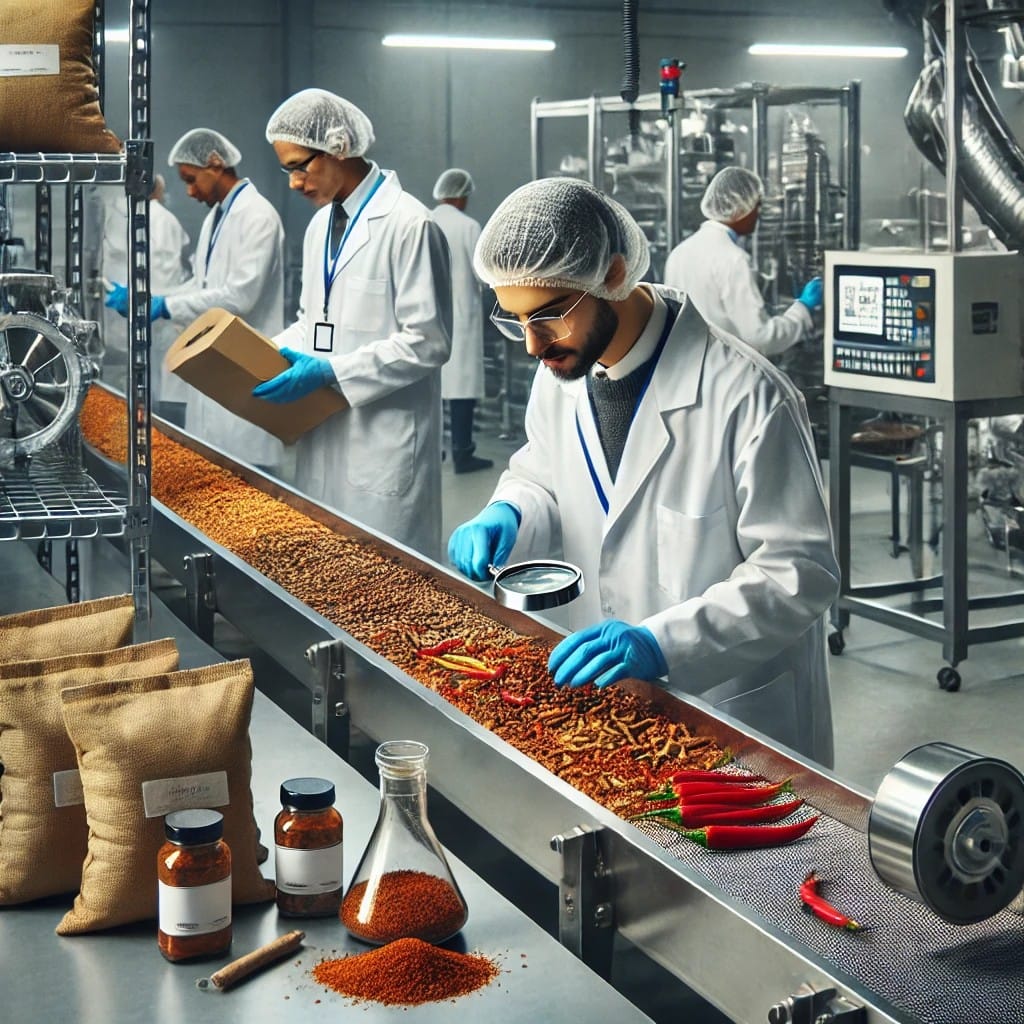 Quality Control in Spice Exports: Ensuring Safe and Premium Products